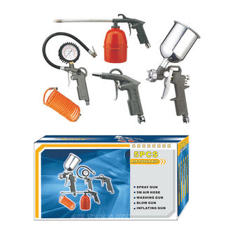 5pcs Inflating/Washing Gun Air Tools Kits