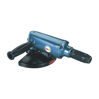 7 " 9,500 Rpm Professional Air Angle Grinder