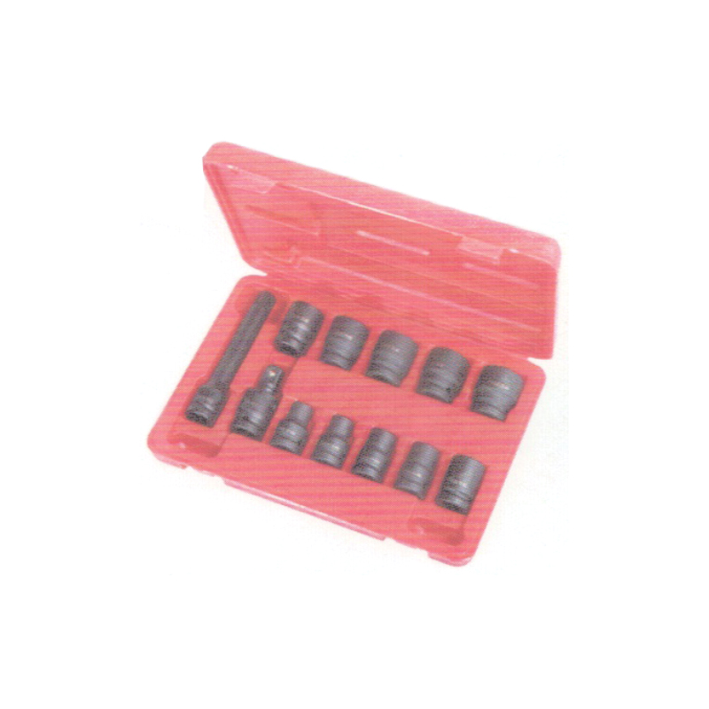 1/2"Universal Joint 1/2"12pcs Impact Socket