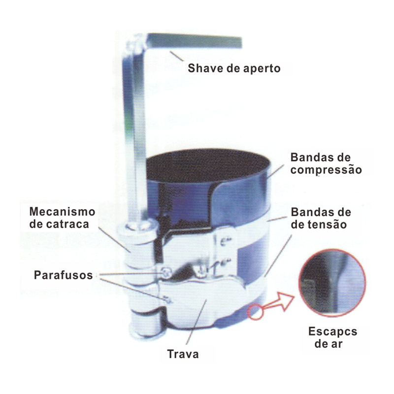 Piston Ring Compressor
