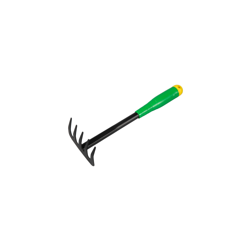 Plastic Handle 5 Tooth Garden Rake