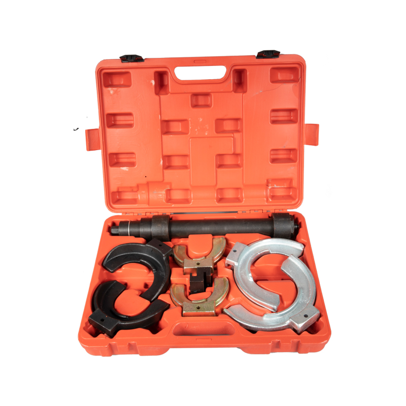 Interchangeable Fork Strut Coil Spring Compressor Tool